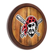 Pittsburgh Pirates: Pirate - "Faux" Barrel Top Sign, FNB-MBPITT-240-04
