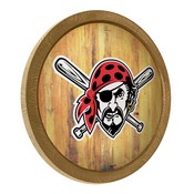 Pittsburgh Pirates: Pirate - "Faux" Barrel Top Sign, FNB-MBPITT-240-04