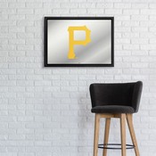 Pittsburgh Pirates: Framed Mirrored Wall Sign, AGS-MBPITT-265-01A