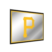 Pittsburgh Pirates: Framed Mirrored Wall Sign, AGS-MBPITT-265-01A