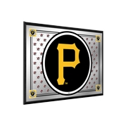 Pittsburgh Pirates: Team Spirit - Framed Mirrored Wall Sign, AGS-MBPITT-265-02A