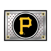 Pittsburgh Pirates: Team Spirit - Framed Mirrored Wall Sign, AGS-MBPITT-265-02A