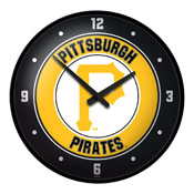 Pittsburgh Pirates: Modern Disc Wall Clock, MBPITT-510-01