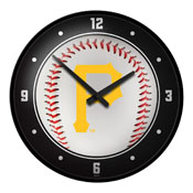 Pittsburgh Pirates: Baseball - Modern Disc Wall Clock, MBPITT-510-31