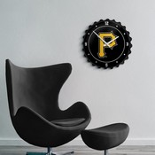 Pittsburgh Pirates: Logo - Bottle Cap Wall Clock - MBPITT-540-02, MBPITT-540-02