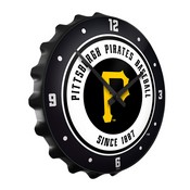 Pittsburgh Pirates: Logo - Bottle Cap Wall Clock - MBPITT-540-03, MBPITT-540-03