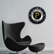 Pittsburgh Pirates: Logo - Bottle Cap Wall Clock - MBPITT-540-03, MBPITT-540-03