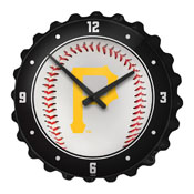 Pittsburgh Pirates: Baseball - Bottle Cap Wall Clock, MBPITT-540-31