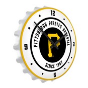Pittsburgh Pirates: Bottle Cap Lighted Wall Clock, MBPITT-545-01