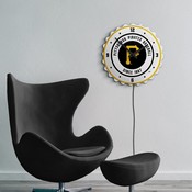 Pittsburgh Pirates: Bottle Cap Lighted Wall Clock, MBPITT-545-01