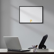 Pittsburgh Pirates: Framed Dry Erase Wall Sign, AGS-MBPITT-613-01A