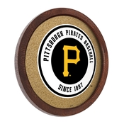 Pittsburgh Pirates: "Faux" Barrel Framed Cork Board, AGS-MBPITT-632-01A