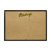 Pittsburgh Pirates: Wordmark - Framed Corkboard, AGS-MBPITT-643-02A