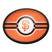 San Francisco Giants: Oval Slimline Lighted Wall Sign, FNB-MBSANF-140-02A