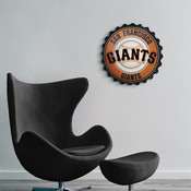 San Francisco Giants: Bottle Cap Wall Sign, MBSANF-210-01