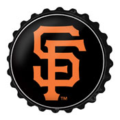 San Francisco Giants: Logo - Bottle Cap Wall Sign, MBSANF-210-02