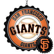 San Francisco Giants: Double-Sided Bottle Cap Dangler, MBSANF-220-03