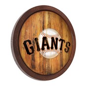 San Francisco Giants: Weathered "Faux" Barrel Top Sign, FNB-MBSANF-240-03