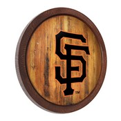 San Francisco Giants: Logo - "Faux" Barrel Top Sign, FNB-MBSANF-240-04