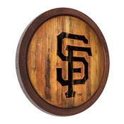 San Francisco Giants: Logo - Weathered "Faux" Barrel Top Sign, FNB-MBSANF-240-06