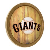 San Francisco Giants: "Faux" Barrel Top Sign, FNB-MBSANF-240-01