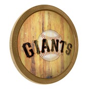 San Francisco Giants: Weathered "Faux" Barrel Top Sign, FNB-MBSANF-240-03