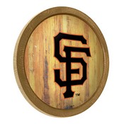 San Francisco Giants: Logo - "Faux" Barrel Top Sign, FNB-MBSANF-240-04
