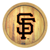 San Francisco Giants: Logo - "Faux" Barrel Top Sign, FNB-MBSANF-240-04