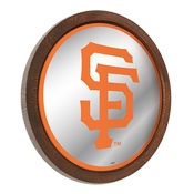 San Francisco Giants: Logo - "Faux" Barrel Top Mirrored Wall Sign, AGS-MBSANF-245-02A