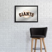 San Francisco Giants: Framed Mirrored Wall Sign, AGS-MBSANF-265-01A