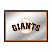 San Francisco Giants: Framed Mirrored Wall Sign, AGS-MBSANF-265-01A
