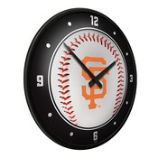 San Francisco Giants: Baseball - Modern Disc Wall Clock, MBSANF-510-31