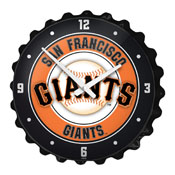 San Francisco Giants: Bottle Cap Wall Clock, MBSANF-540-01