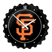 San Francisco Giants: Logo - Bottle Cap Wall Clock, MBSANF-540-02