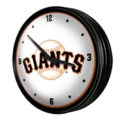 San Francisco Giants: Retro Lighted Wall Clock, MBSANF-550-01
