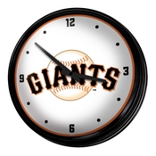 San Francisco Giants: Retro Lighted Wall Clock, MBSANF-550-01