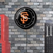 San Francisco Giants: Logo - Retro Lighted Wall Clock, MBSANF-550-02