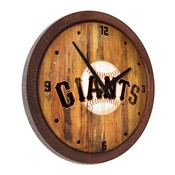 San Francisco Giants: Weathered "Faux" Barrel Top Clock, FNB-MBSANF-560-03