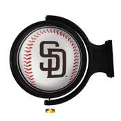 San Diego Padres: Baseball - Original Round Rotating Lighted Wall Sign, MBSDIE-115-31