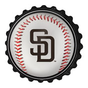 San Diego Padres: Baseball - Bottle Cap Wall Sign, MBSDIE-210-31