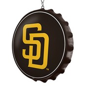 San Diego Padres: Double-Sided Bottle Cap Dangler, MBSDIE-220-03
