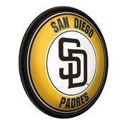 San Diego Padres: Modern Disc Wall Sign, MBSDIE-230-01