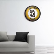 San Diego Padres: Modern Disc Wall Sign, MBSDIE-230-01