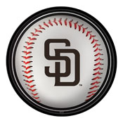 San Diego Padres: Baseball - Modern Disc Wall Sign, MBSDIE-230-31
