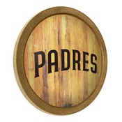 San Diego Padres: "Faux" Barrel Top Sign, FNB-MBSDIE-240-01