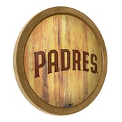 San Diego Padres: Branded "Faux" Barrel Top Sign, FNB-MBSDIE-240-02
