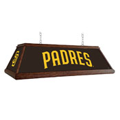 San Diego Padres: Premium Wood Pool Table Light, FNB-MBSDIE-330-01A