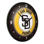 San Diego Padres: Modern Disc Wall Clock, MBSDIE-510-01