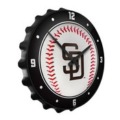 San Diego Padres: Baseball - Bottle Cap Wall Clock, MBSDIE-540-31