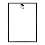 San Diego Padres: Framed Dry Erase Wall Sign, AGS-MBSDIE-613-01A